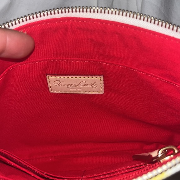 Dooney and Bourke Addison and Sammi yellow flowers clutch - Picture 6 of 7